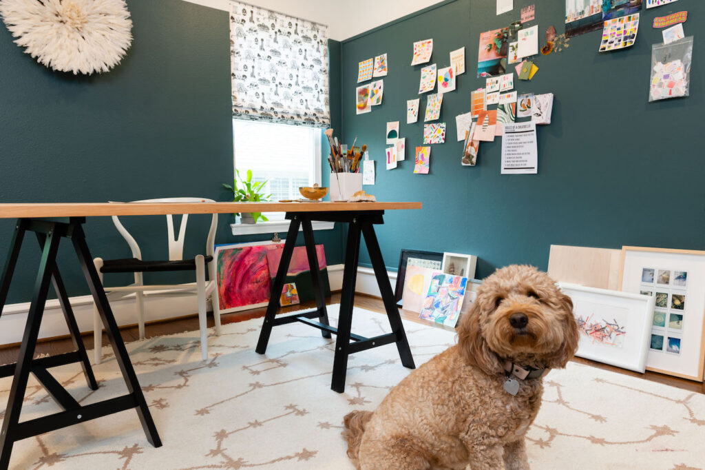 Art Studio Interior Design Kate Thacker Home