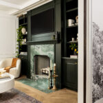 Craftsman Custom Fireplace In Living Room By Kate Thacker Home