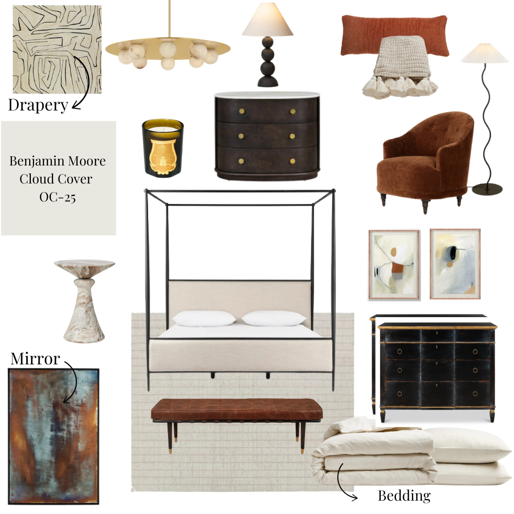 Modern Traditional Bedroom 