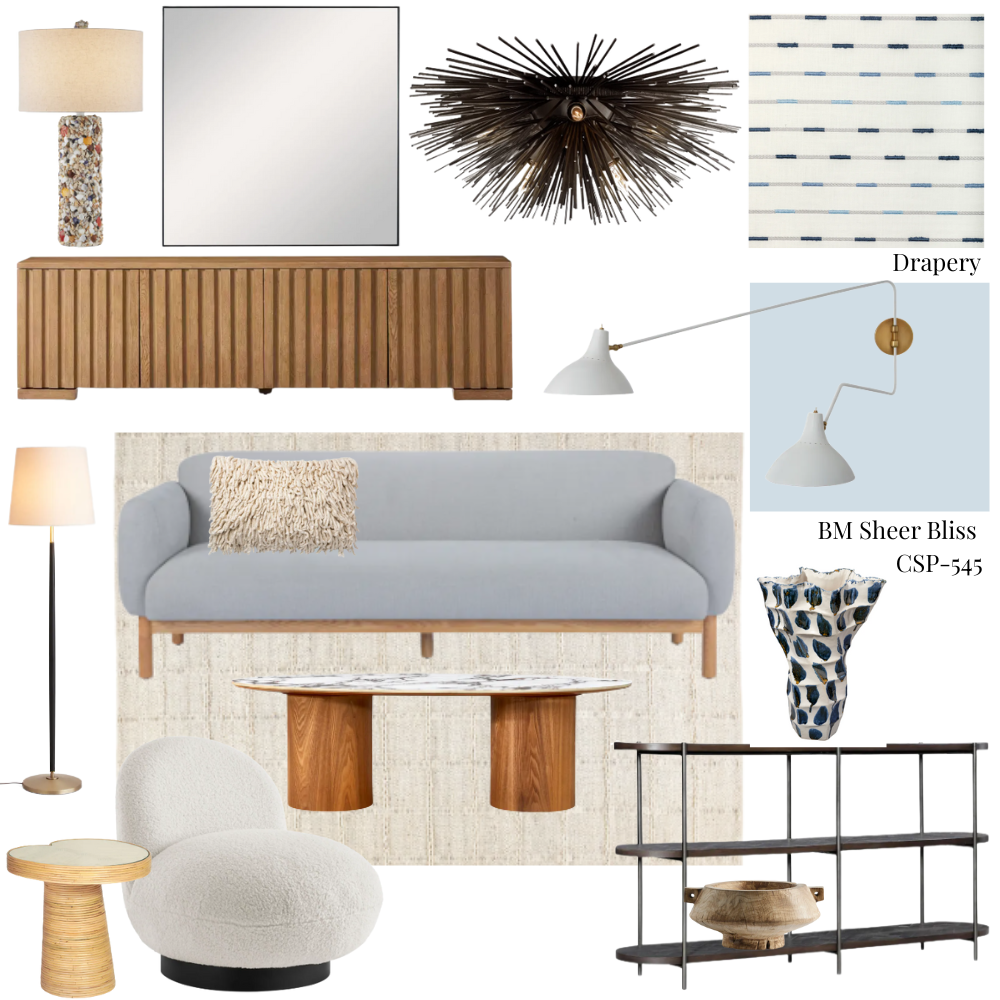 Modern Coastal Living Room