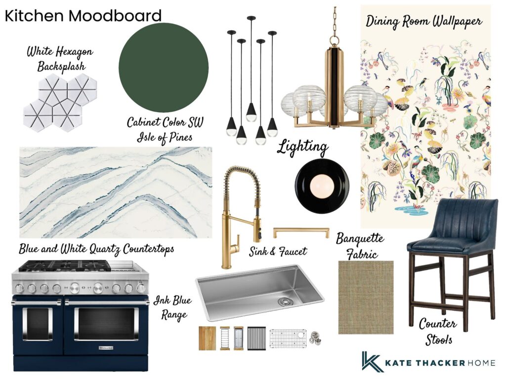 Eclectic Kitchen Moodboard