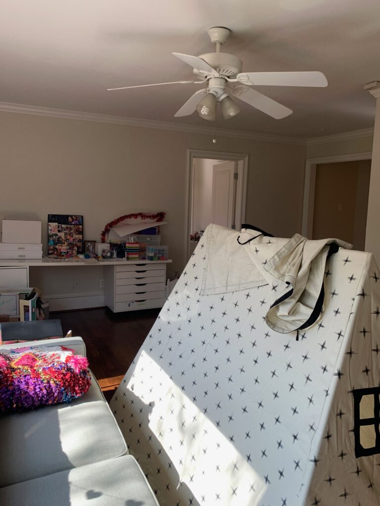 Playroom refresh Before photo