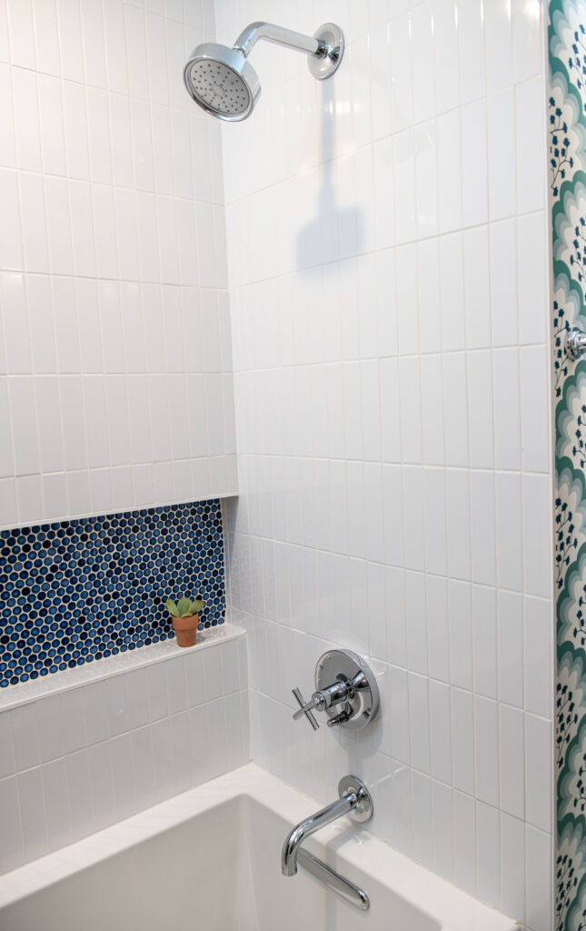 Lakewood bathroom remodel in by Kate Thacker