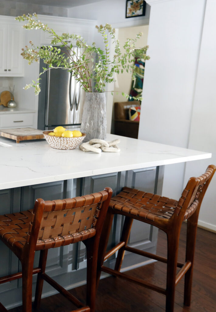 Renovated Kitchen Leather Barstools2